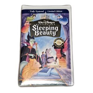 Sleeping Beauty VHS Disney Masterpiece Collection Limited Edition Sealed